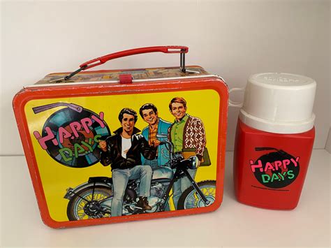 happy days metal lunch box for sale 